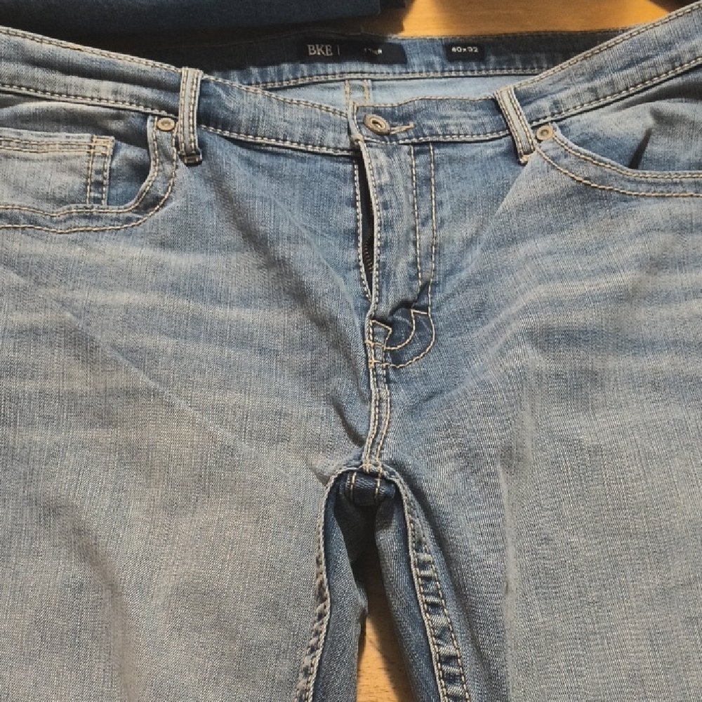 BKE Men's Blue Jeans 40 32